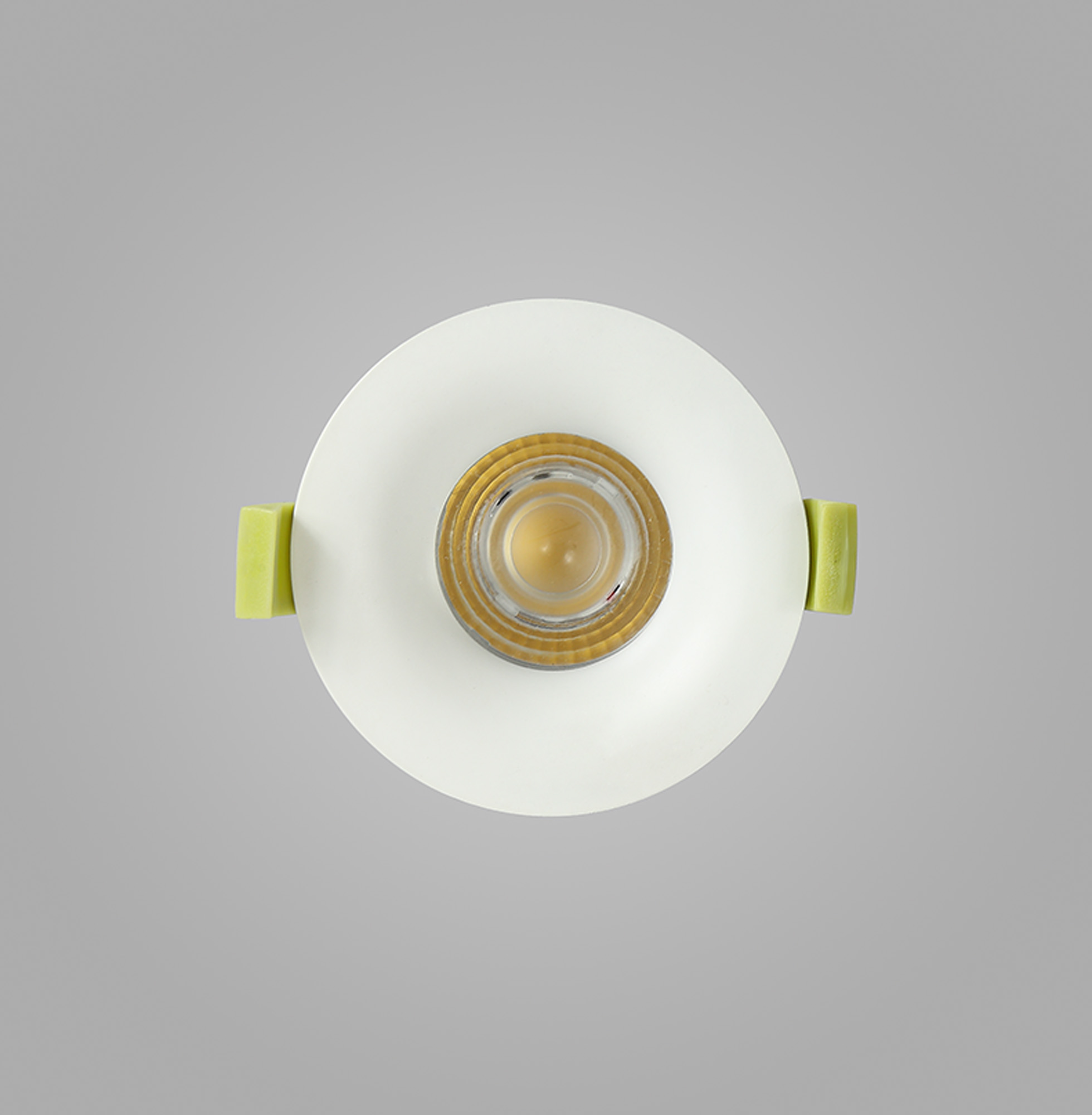 Bruve 9 Tridonic powered 9W 4000K 700lm 24° LED Engine,250mA , CRI>90 LED Engine Matt White Fixed Round Recessed Downlight, Inner Glass cover, IP65 DM201460  Dlux Bruve 9 IP65